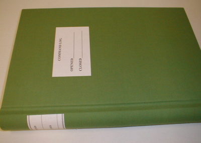 CR18005 - Command Log Book